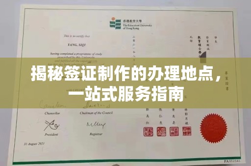 元阳揭秘签证制作的办理地点，一站式服务指南